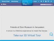 Tablet Screenshot of fozmuseum.com